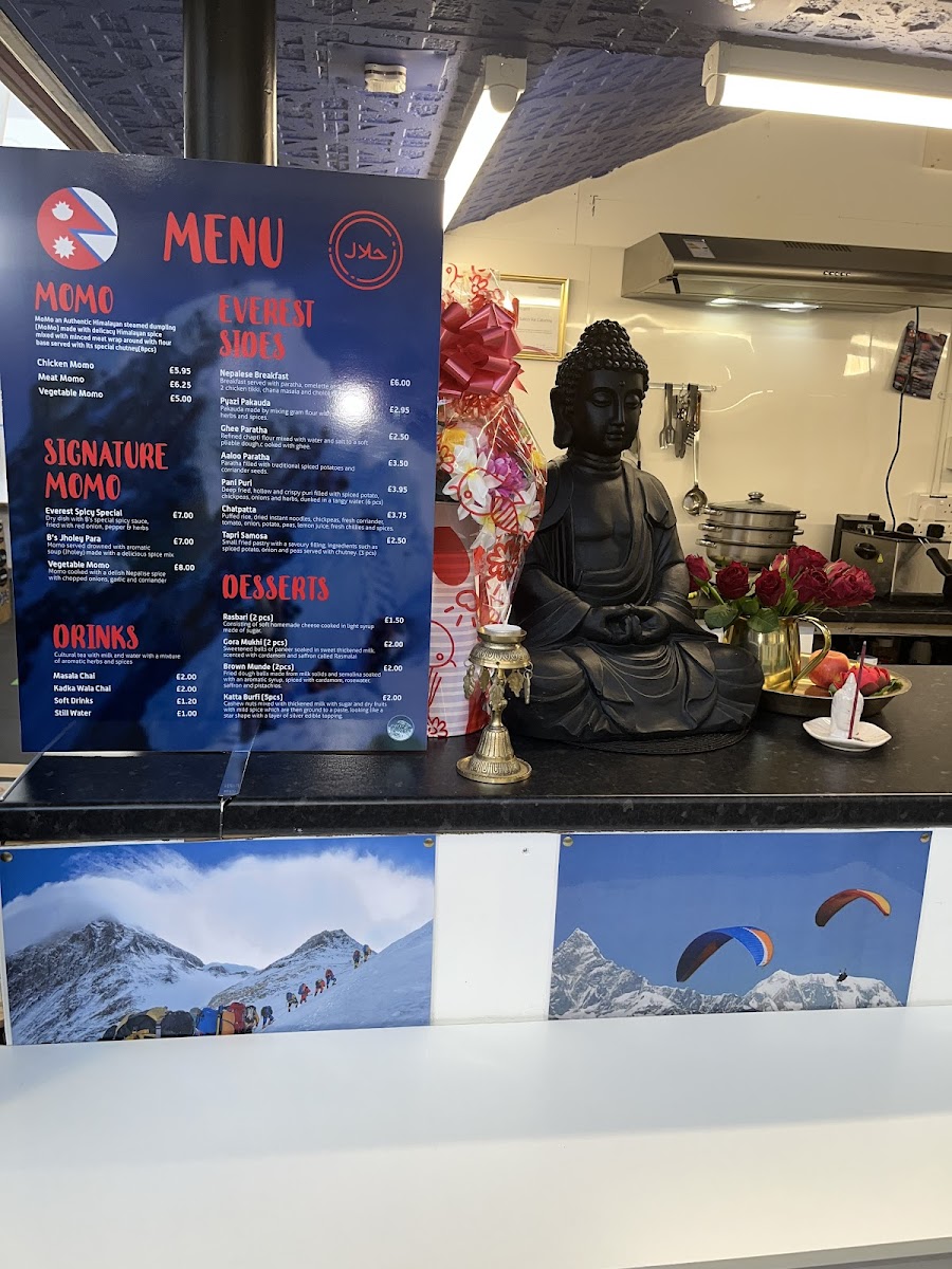 Everest flavours Plymouth Photo Menu 3