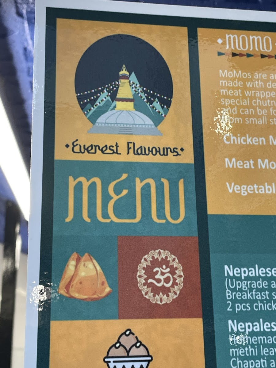 Everest flavours Plymouth Photo Menu 7