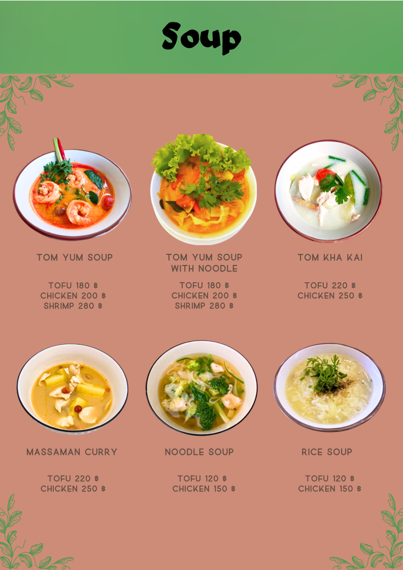 Fin Fin Food huahin Photo Menu 2