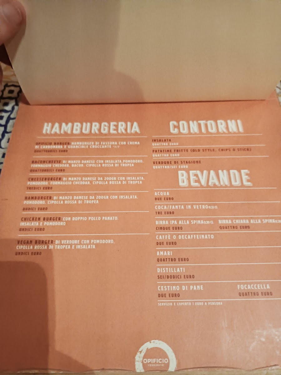 OPIFICIO VESCOVIO Photo Menu 9