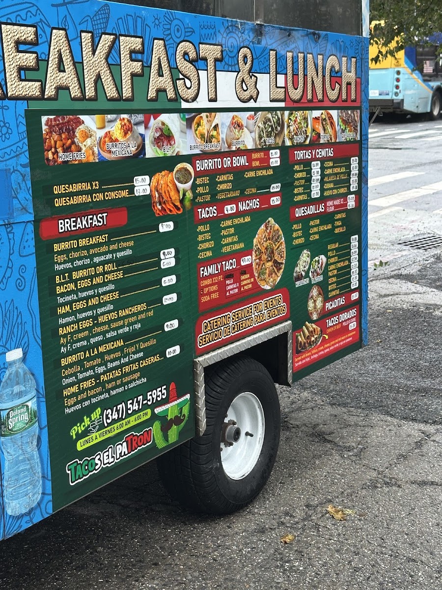 Fabis Tacos D.C. Photo Menu 1