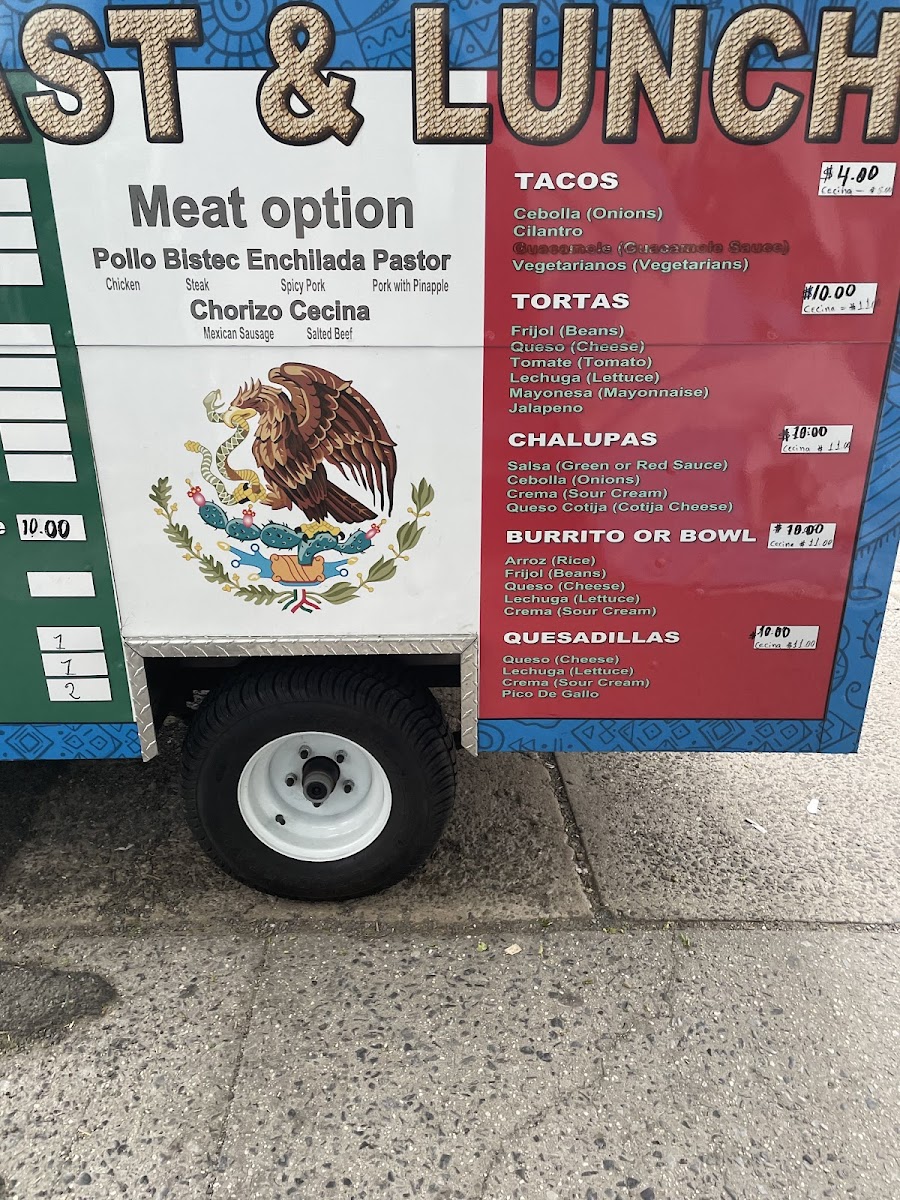 Fabis Tacos D.C. Photo Menu 7