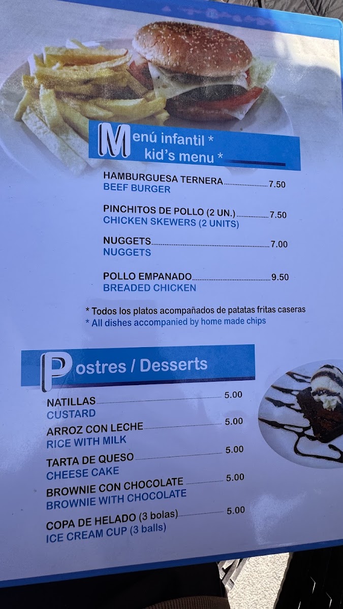 Cerveceria Arroyo Photo Menu 1