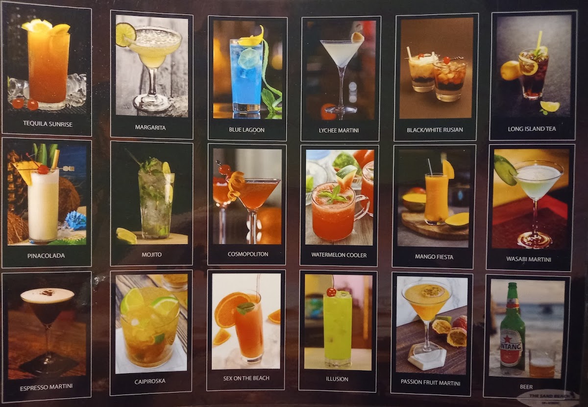 The Sand Beach Bar & Restaurant Photo Menu 5