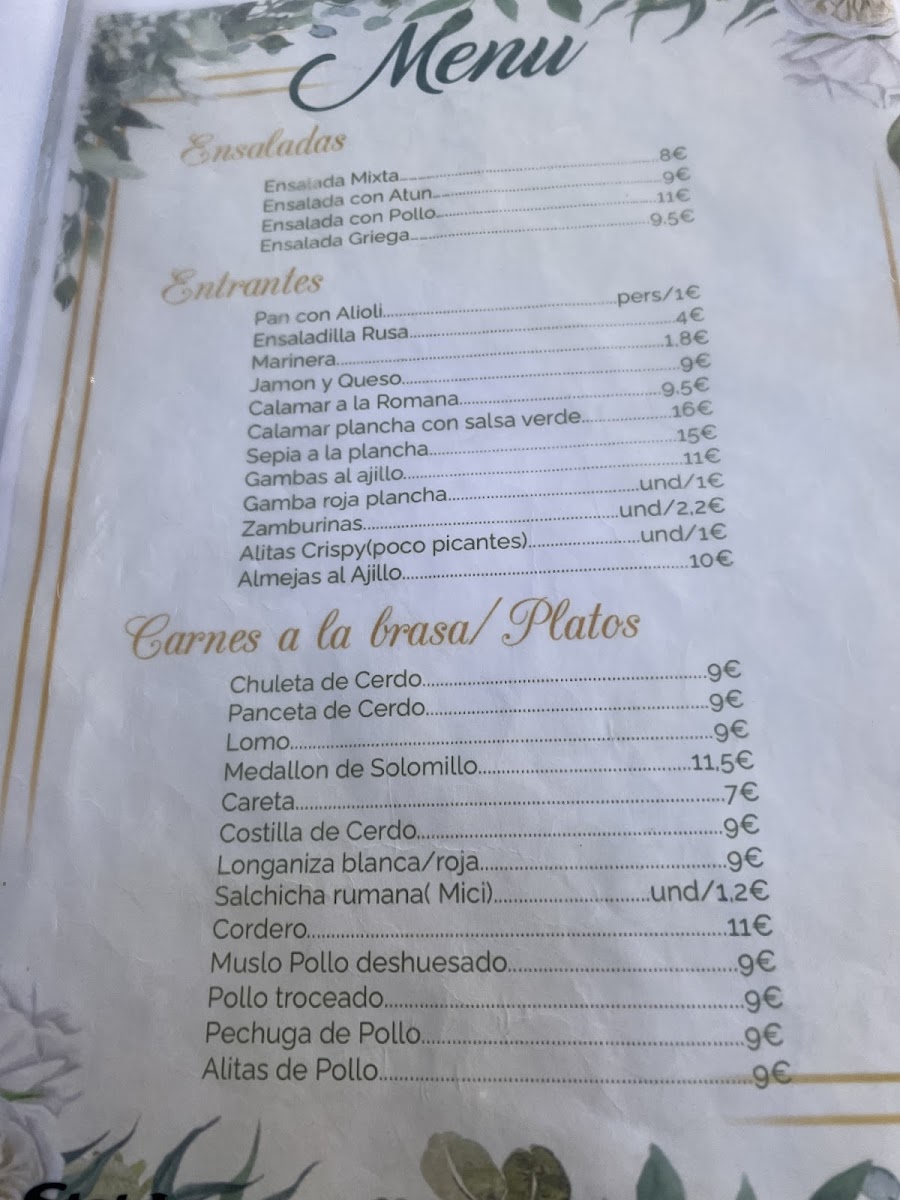 Rincón de Adrián Cafetería-Bar. Photo Menu 4