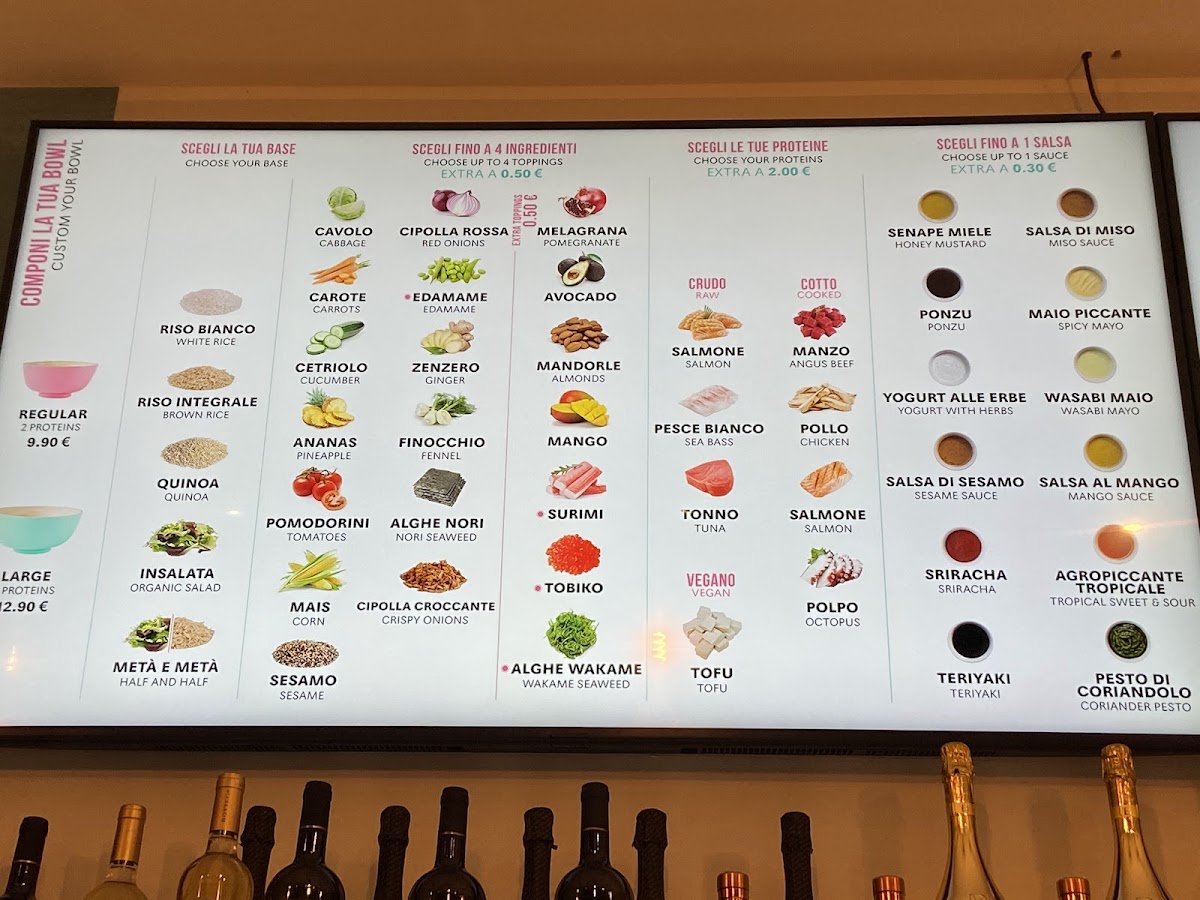 I Love Poke - Tortona Photo Menu 1