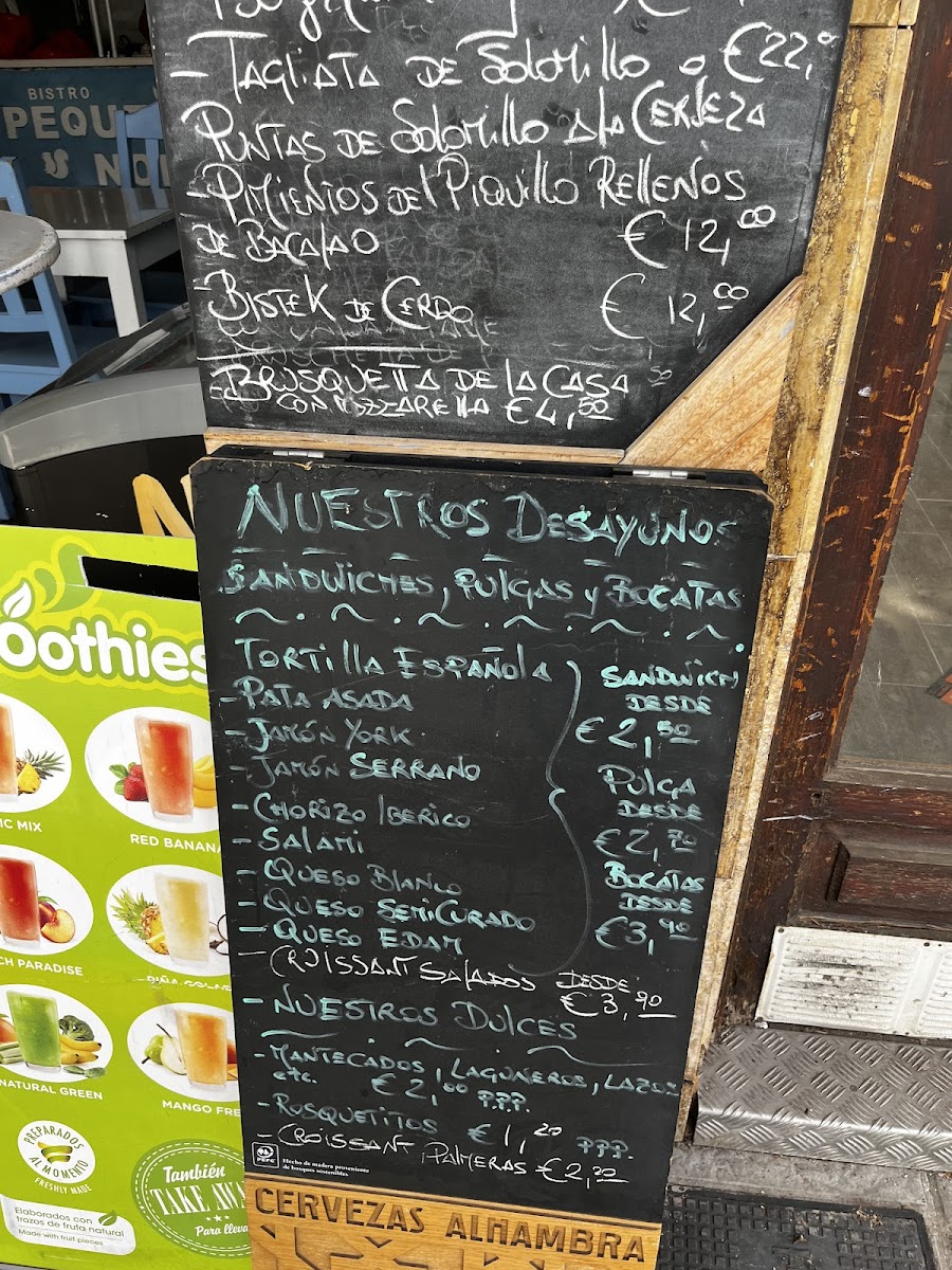 Pequeño Norte Bistro Photo Menu 3