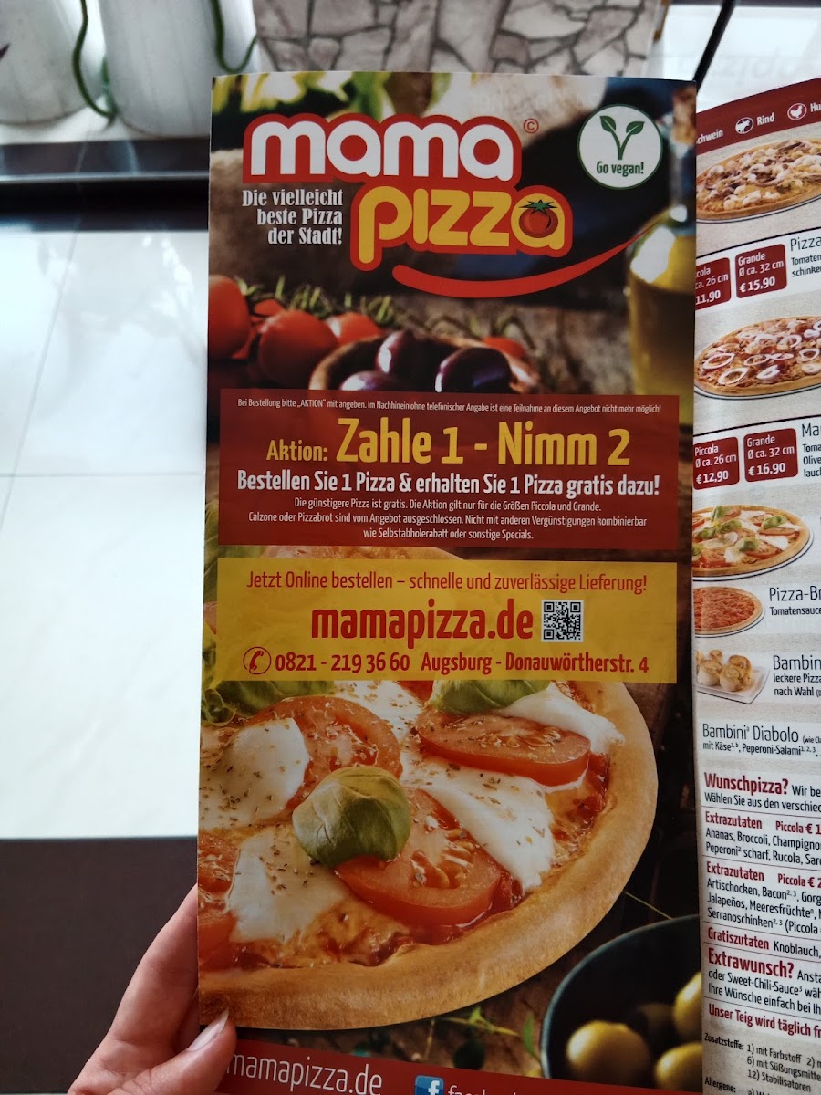 Mama Pizza Photo Menu 3
