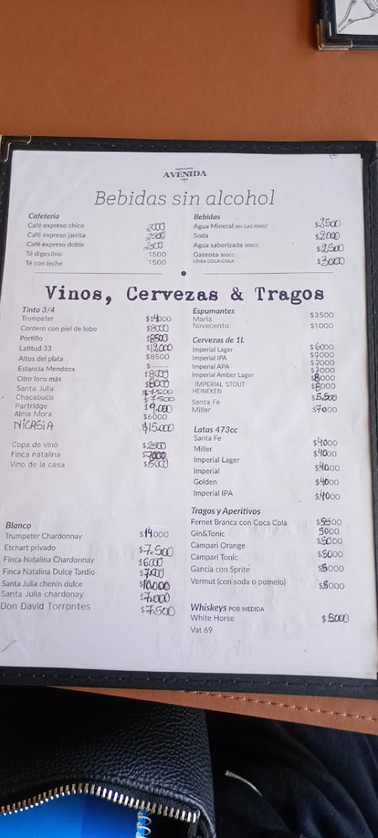 Restaurante Avenida Photo Menu 7