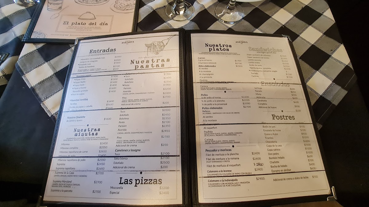 Restaurante Avenida Photo Menu 9