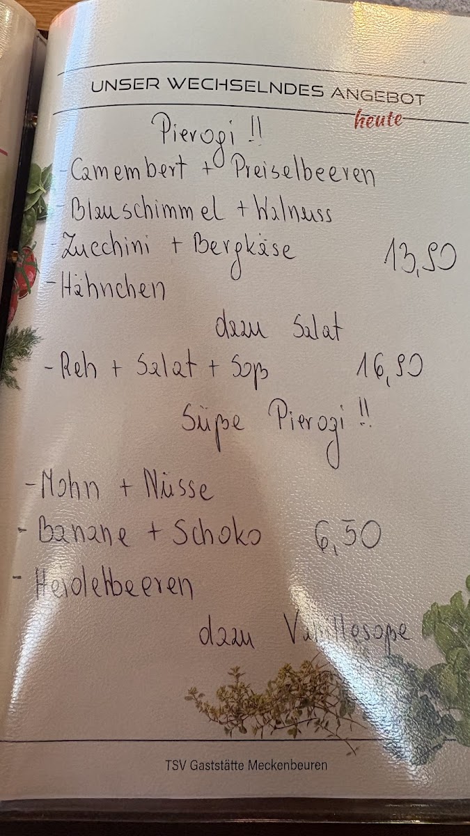 Gasthof Hirsch Inh. Roland Beck Photo Menu 3