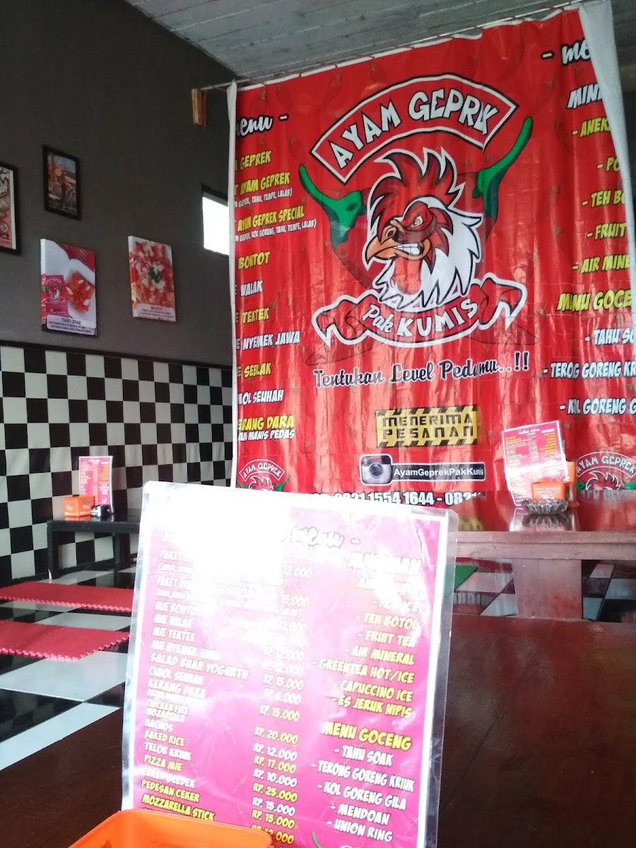 Ayam Geprek Pak Kumis Photo Menu 2