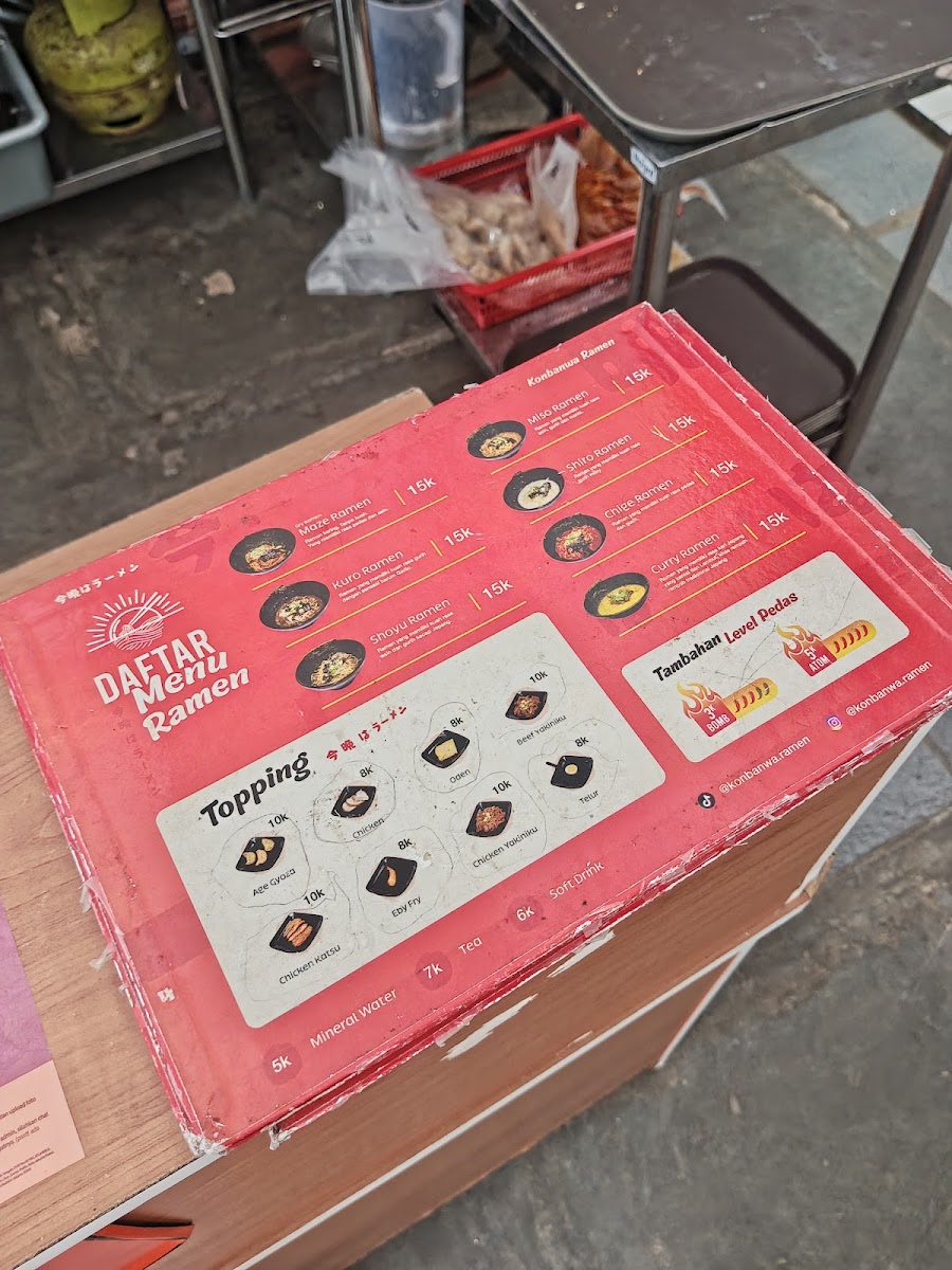 Konbanwa Ramen Cempaka Putih Photo Menu 9