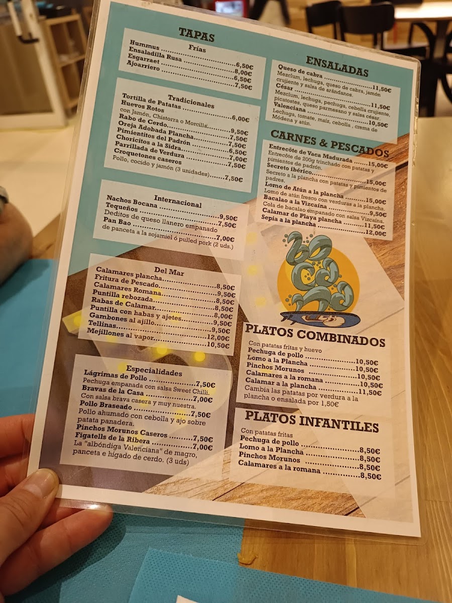 Bocana Bar & Surf Pobla Photo Menu 1
