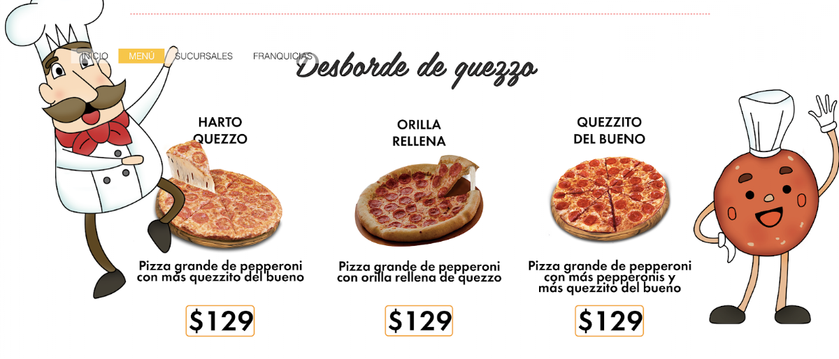 Pizza Deprizza Suc. Valle de Lincoln Photo Menu 2