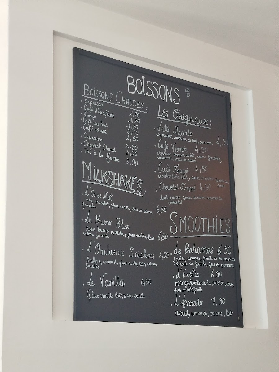 Salé Sucré Photo Menu 3