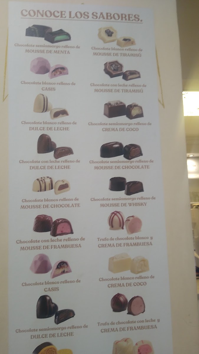 Noncello Chocolates Photo Menu 1