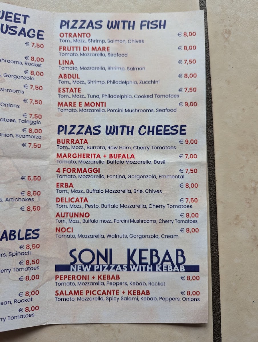 Soni pizza Photo Menu 5