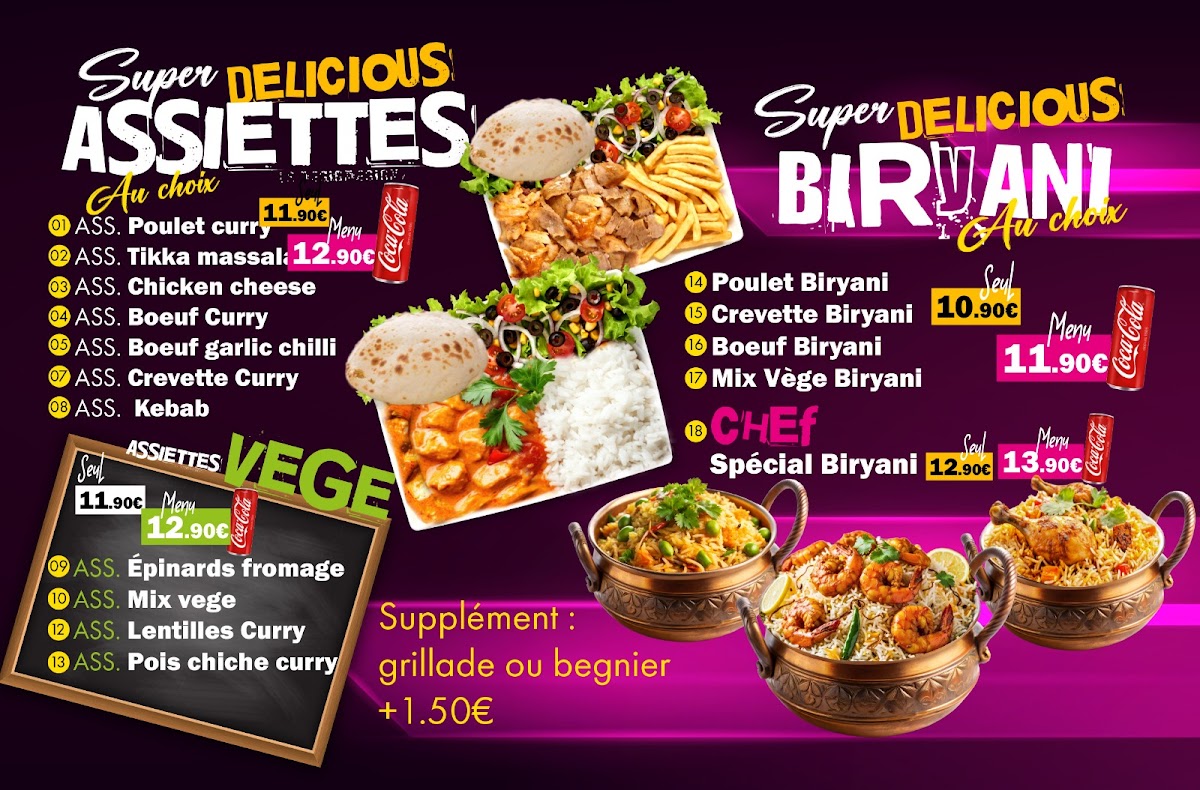 Tikka House Photo Menu 1