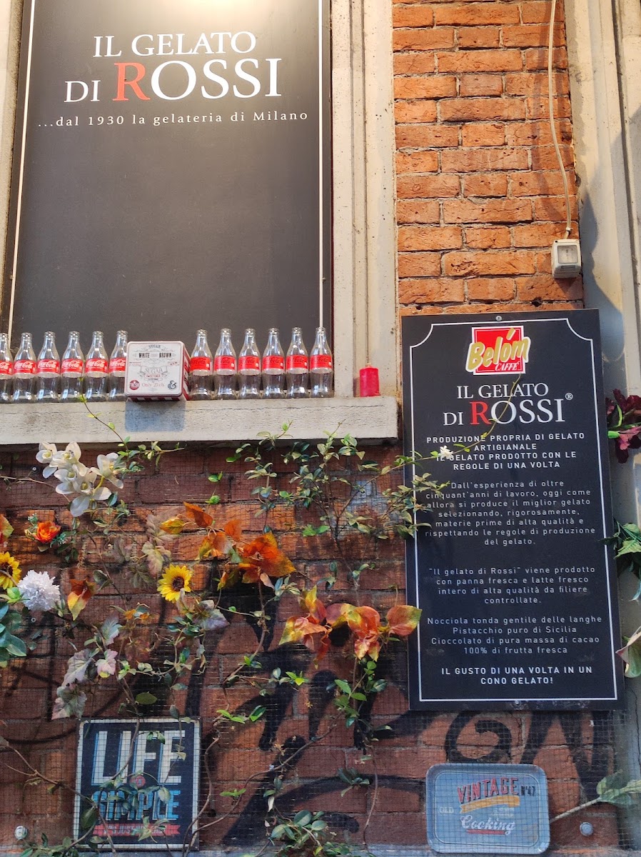 Gelateria Rossi Photo Menu 1