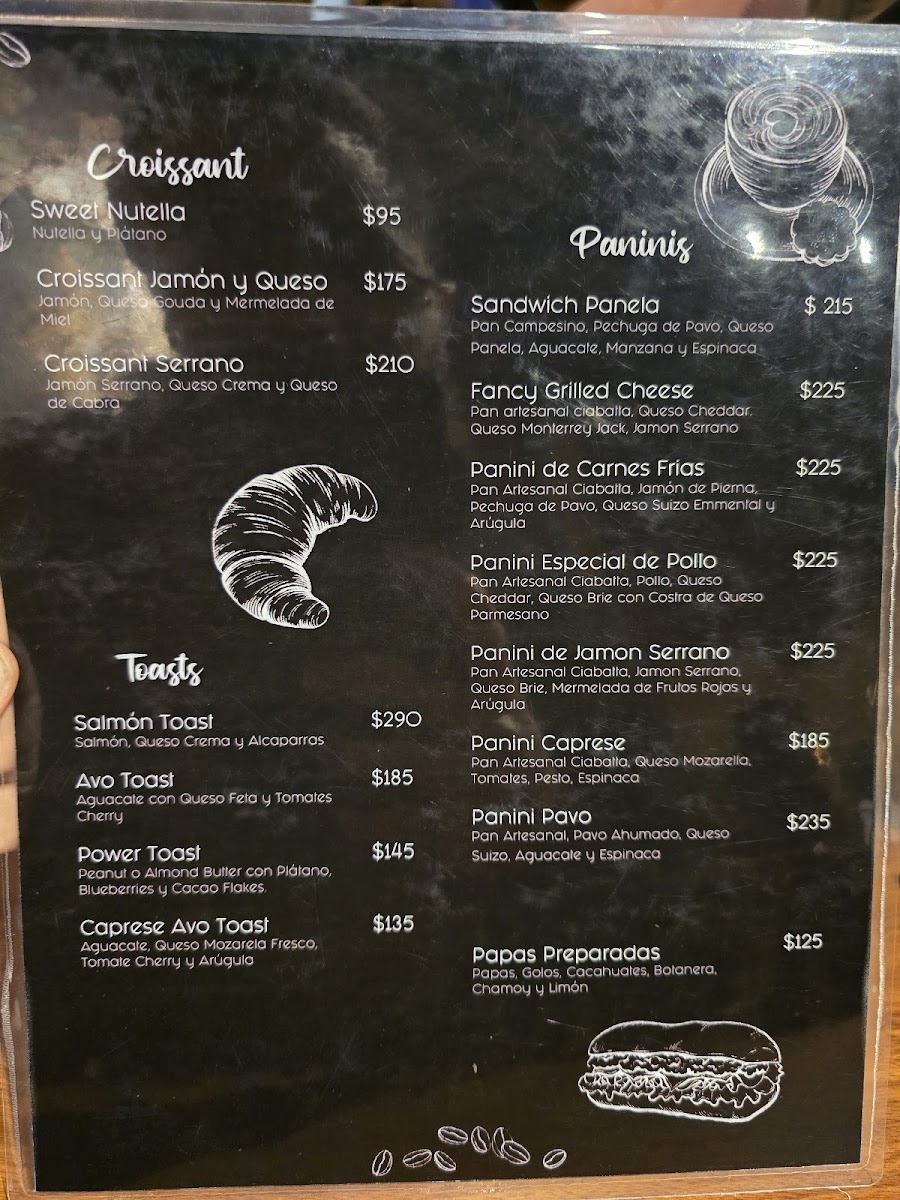 Café Van Gogh Photo Menu 2