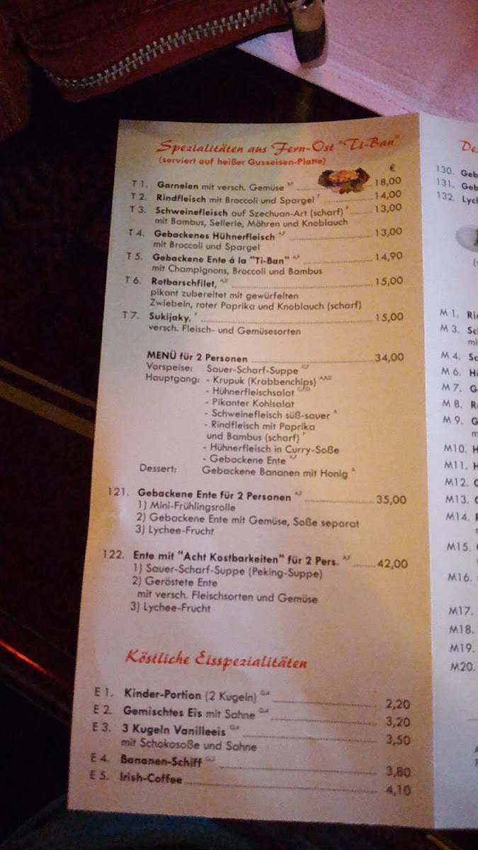 China Restaurant Chiang Du Photo Menu 10