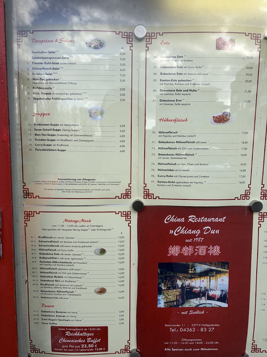 China Restaurant Chiang Du Photo Menu 6