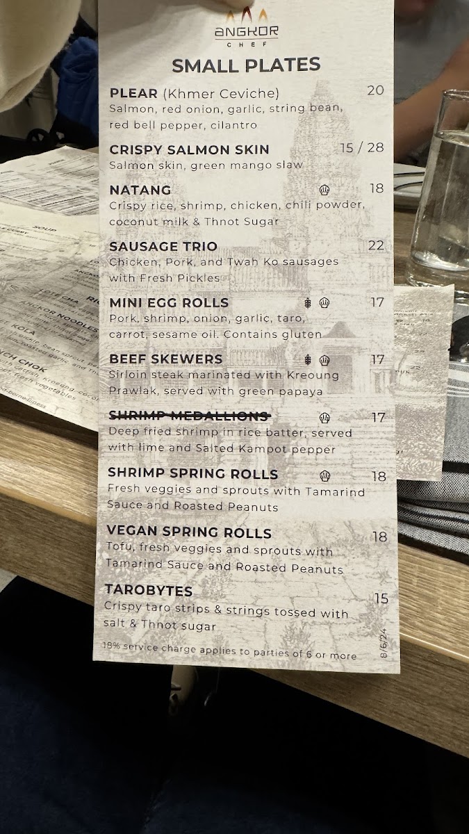 Angkor Chef Photo Menu 10