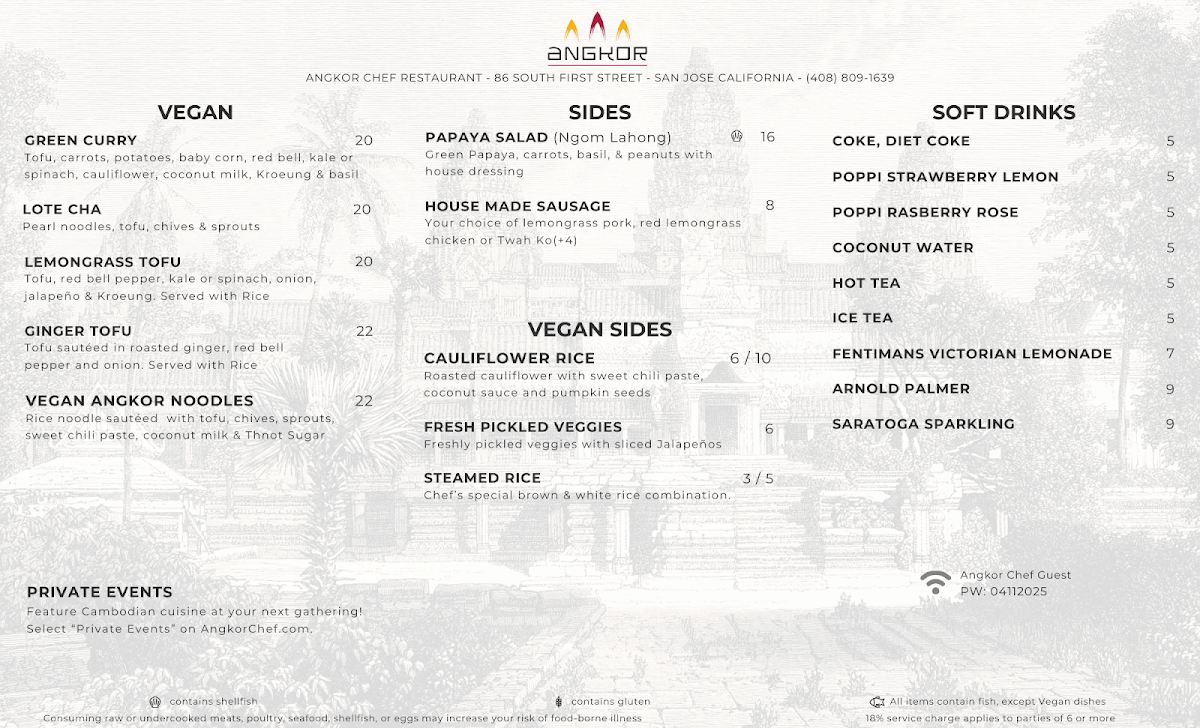 Angkor Chef Photo Menu 2