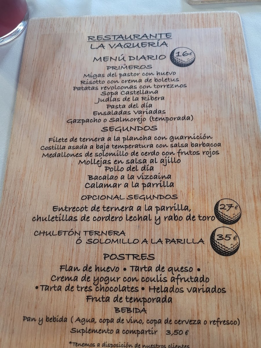 Restaurante La Vaquería Photo Menu 4
