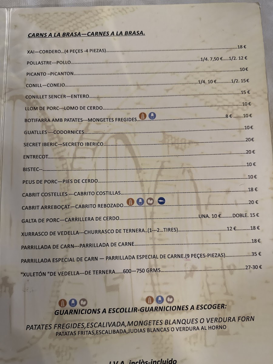 Mas Carbó Photo Menu 8