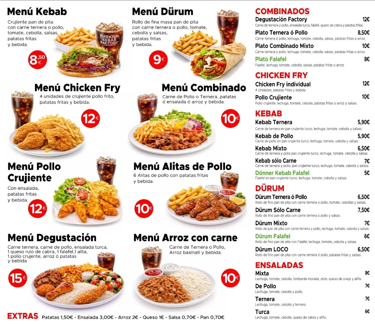 Turkish kebab Factory Photo Menu 1