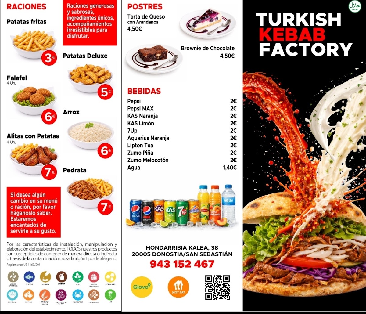 Turkish kebab Factory Photo Menu 2