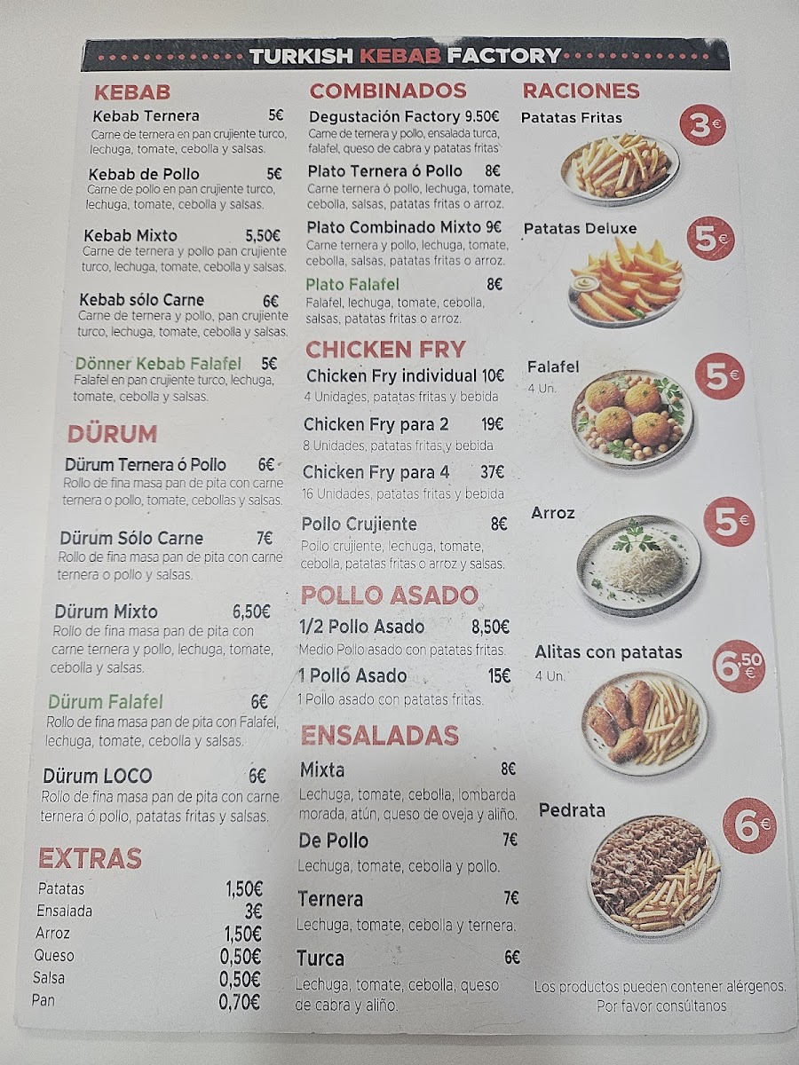 Turkish kebab Factory Photo Menu 3