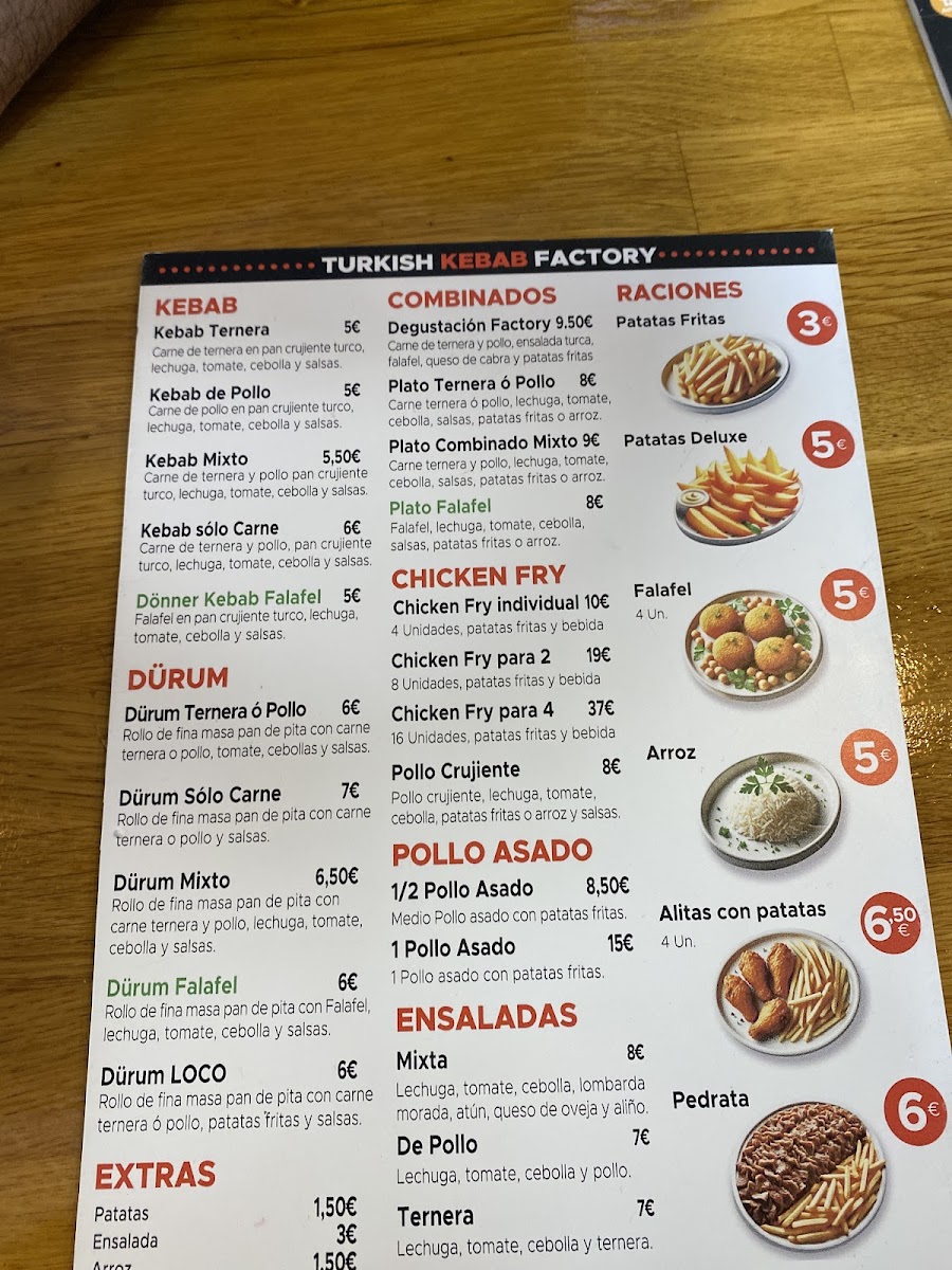 Turkish kebab Factory Photo Menu 4