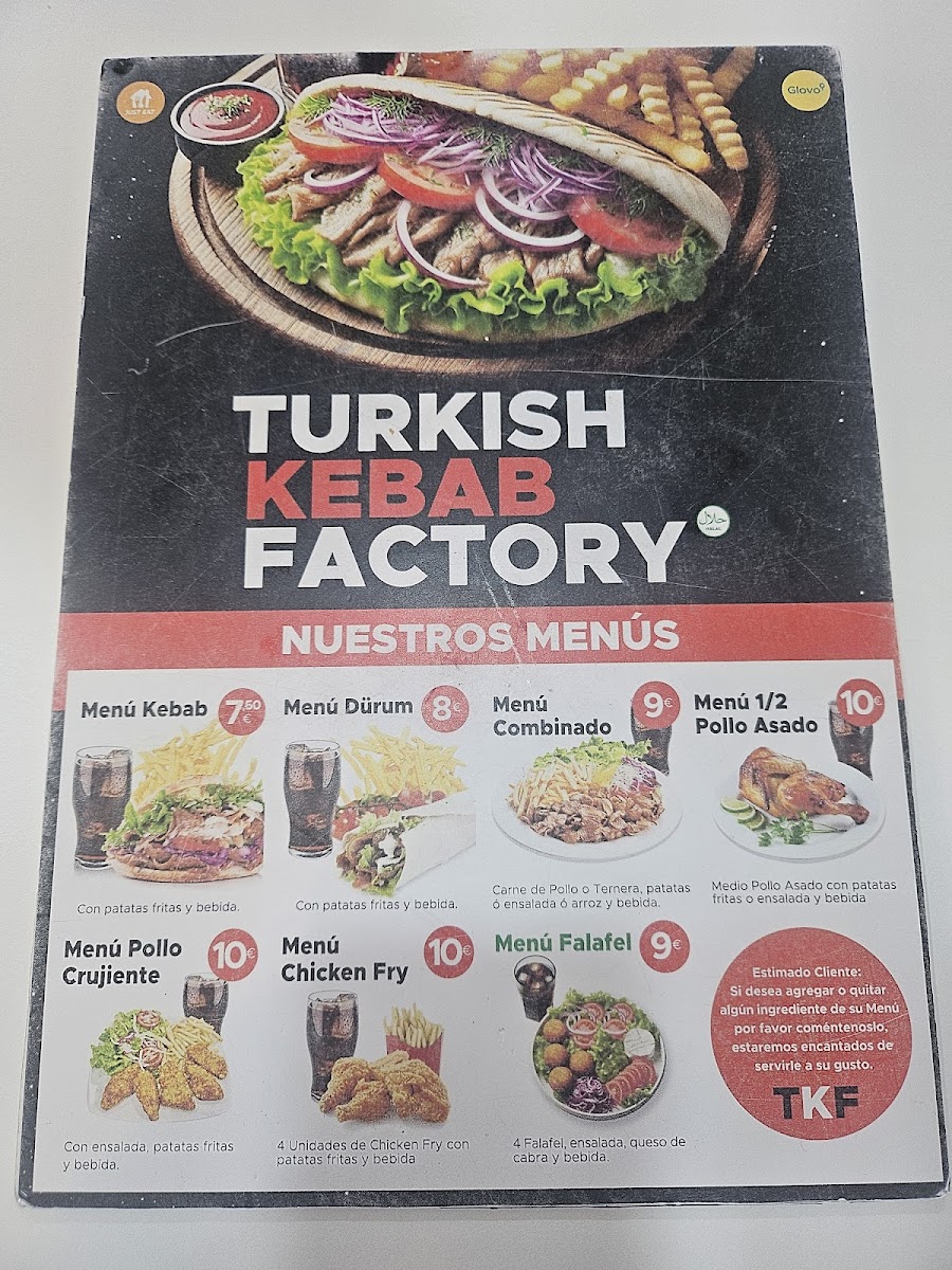 Turkish kebab Factory Photo Menu 5