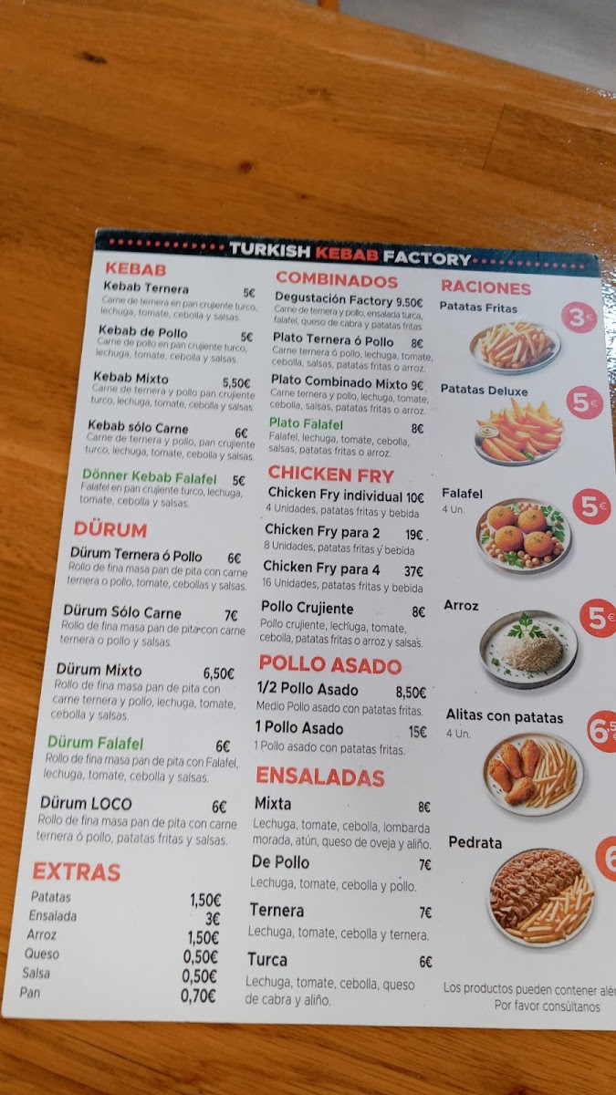 Turkish kebab Factory Photo Menu 6