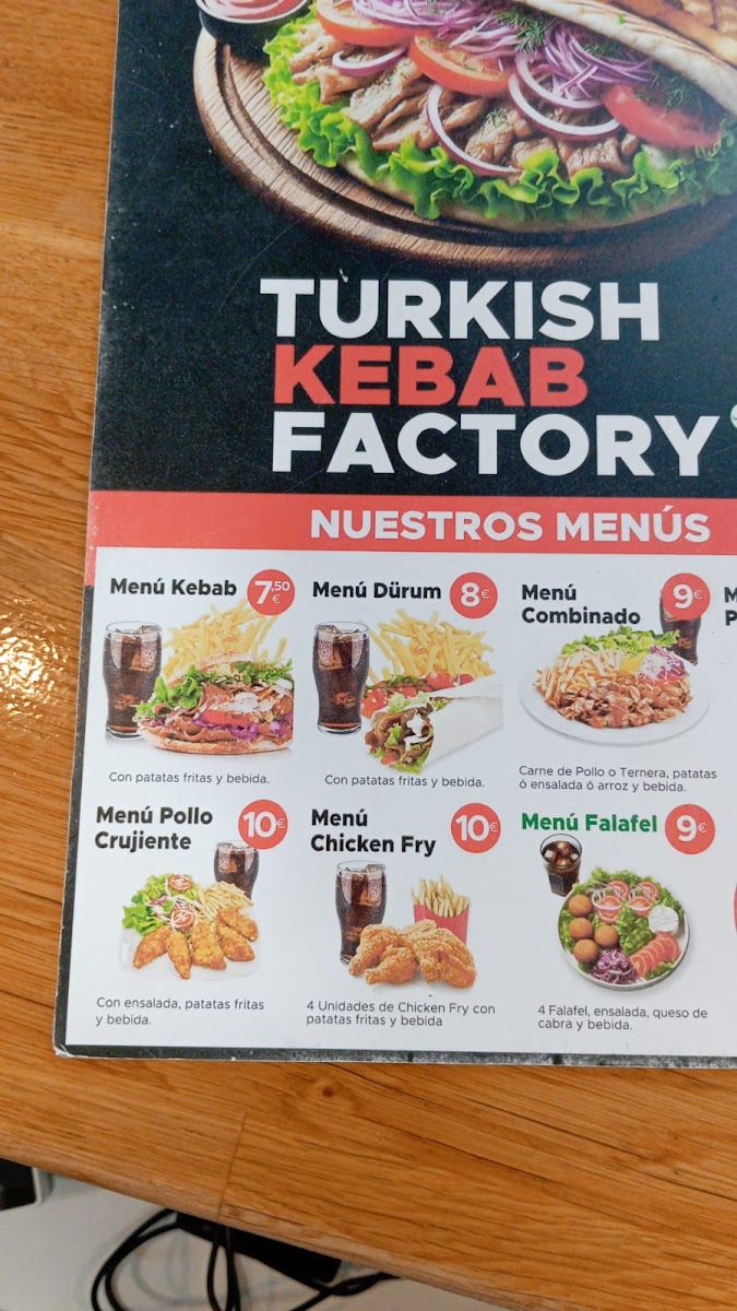 Turkish kebab Factory Photo Menu 7