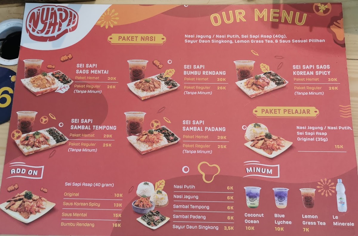 Nyapii Photo Menu 1