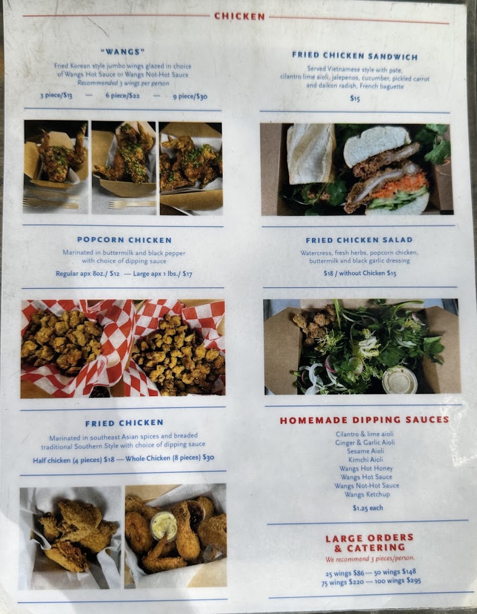 Wangs Photo Menu 2