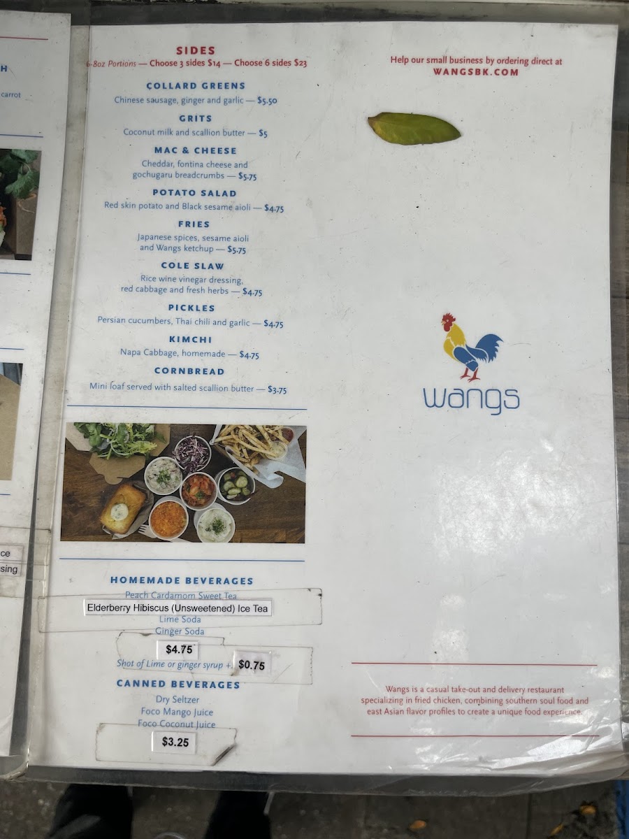 Wangs Photo Menu 6