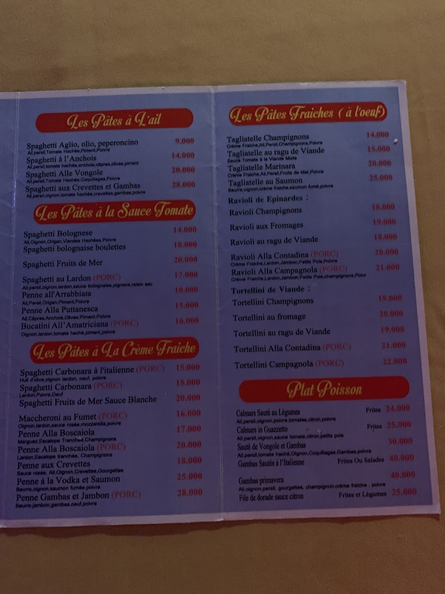 Bella Vista Бельльа Виста Photo Menu 1