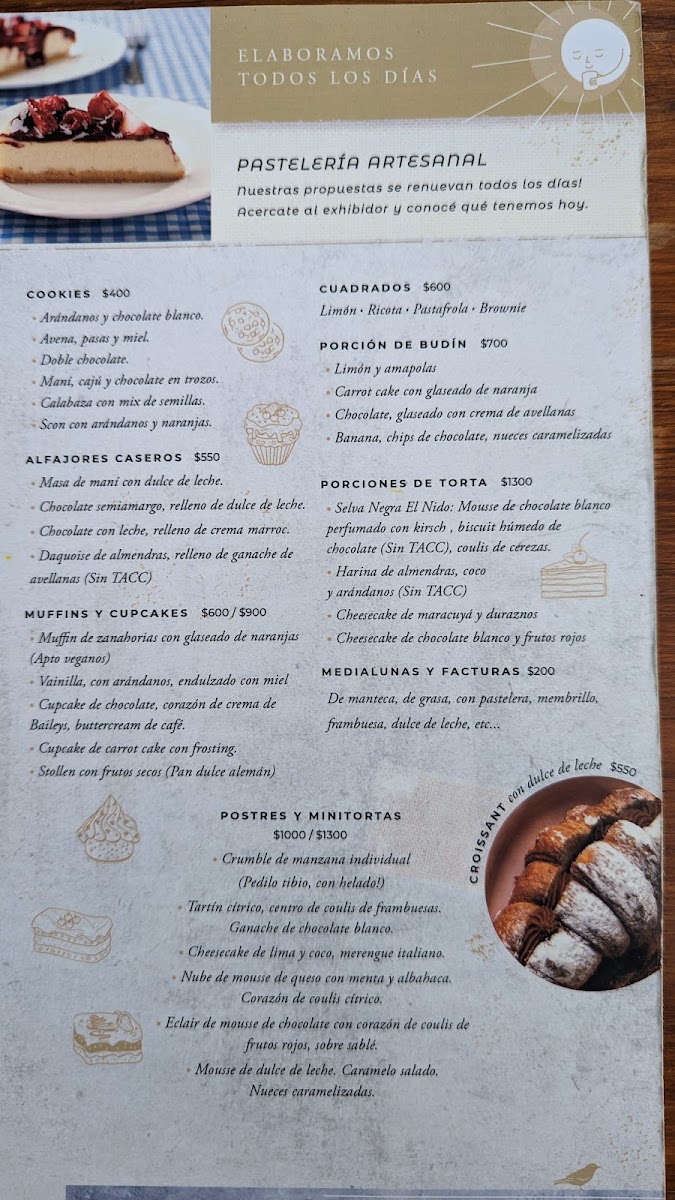El Nido, Café del Pueblo Photo Menu 6