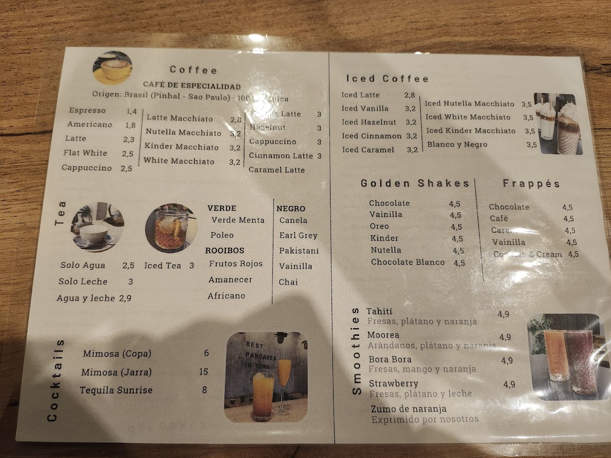 The Golden Stack Photo Menu 2