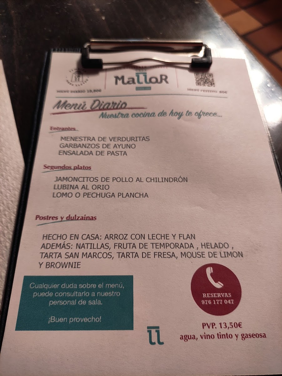 Restaurante Mallor Photo Menu 8