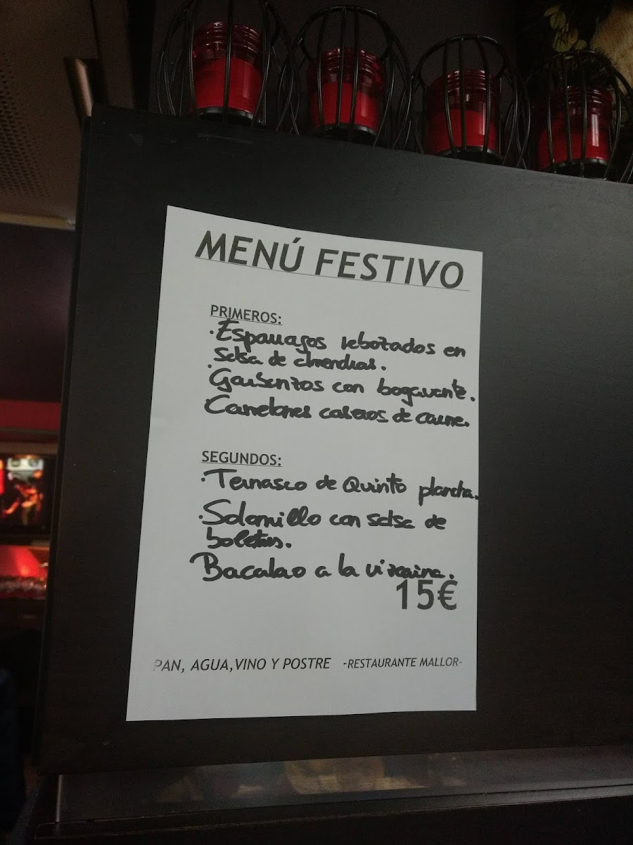 Restaurante Mallor Photo Menu 9