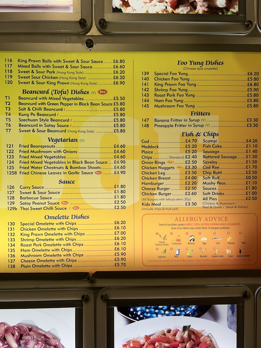 Oakridge Fish & Chips & Chinese Takeaway Photo Menu 4