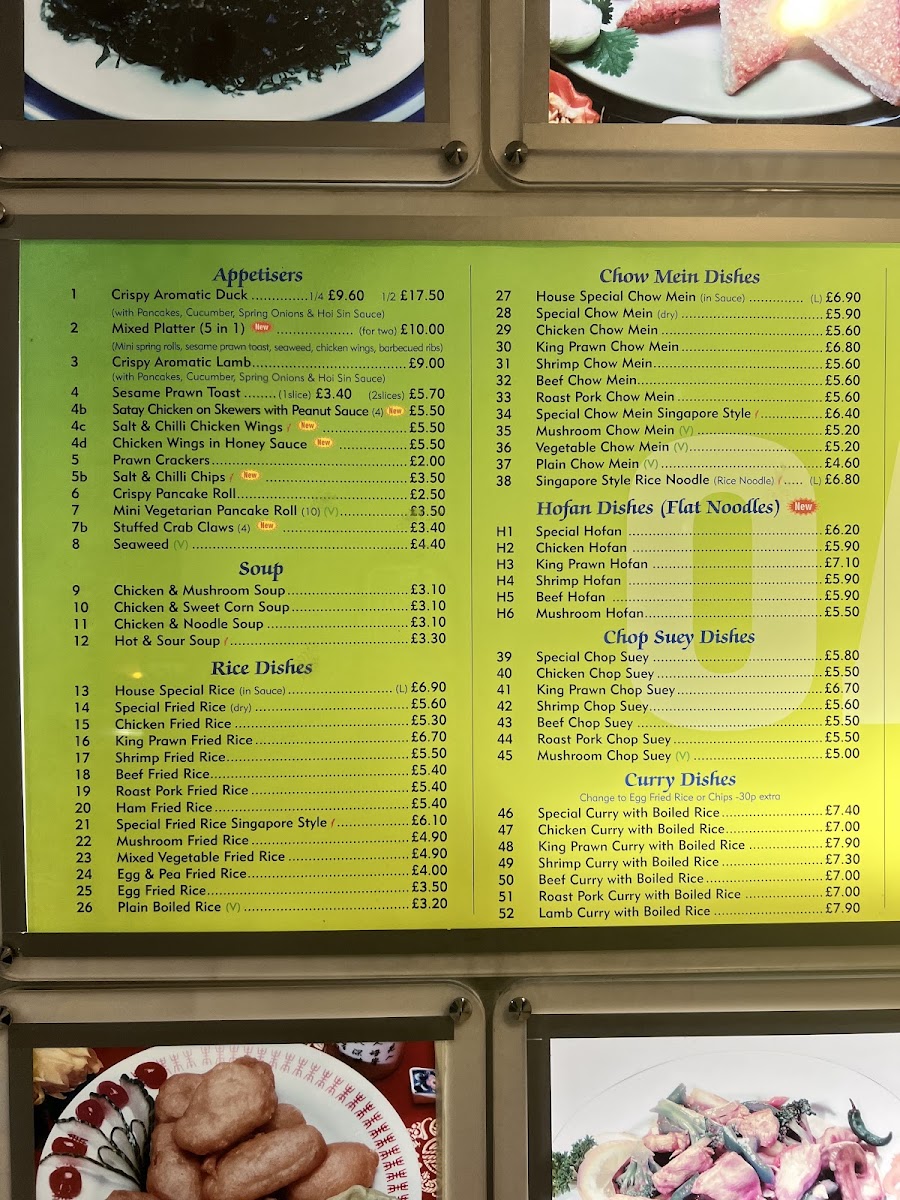 Oakridge Fish & Chips & Chinese Takeaway Photo Menu 8