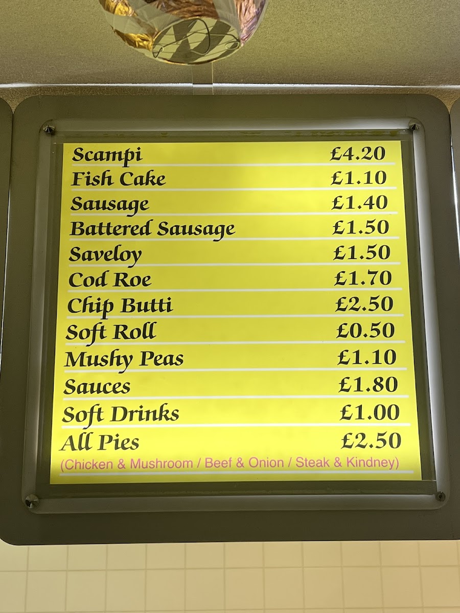 Oakridge Fish & Chips & Chinese Takeaway Photo Menu 9