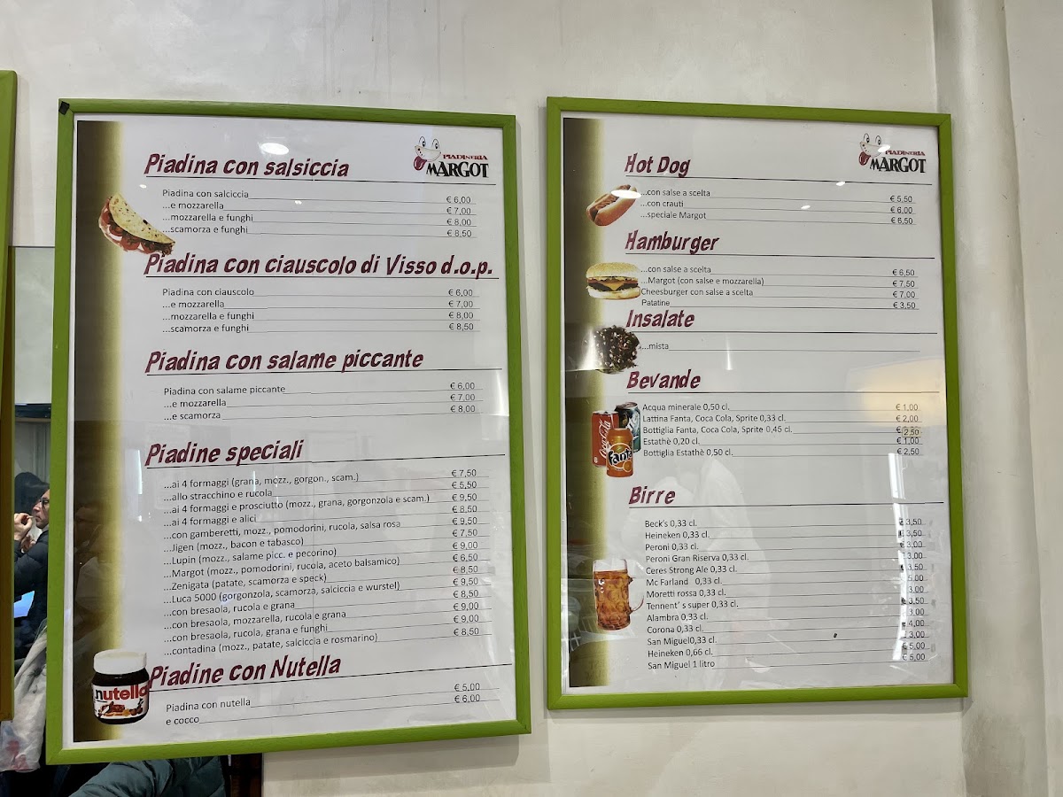 Piadineria Margot Photo Menu 1